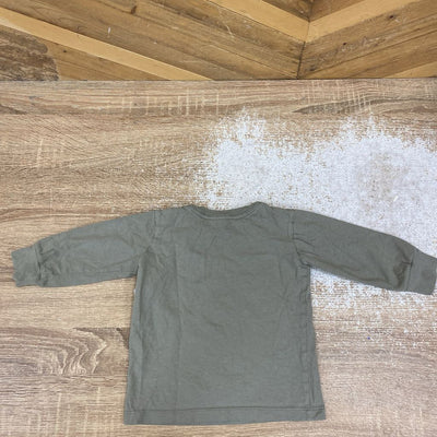 Patagonia - Infant Bike L/S T-Shirt - MSRP$45: Grey-infant-6-12 Months