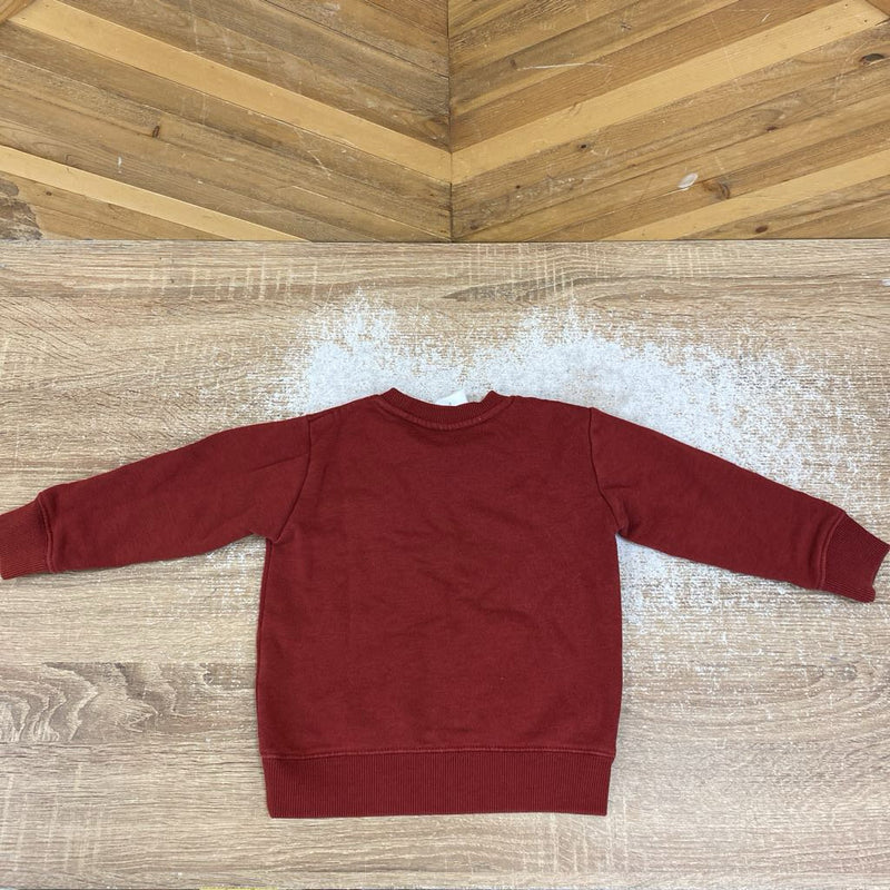 Tentree - Infant Crewneck Sweatshirt - MSRP$45: Red-infant-18-24 Months