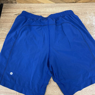 Lululemon - Men's Active Shorts - MSRP$78: Blue-men-