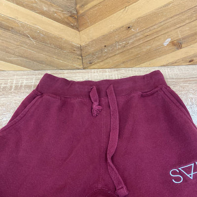 Salt - Women's Joggers - MSRP$87: Red Maroon-women-SM