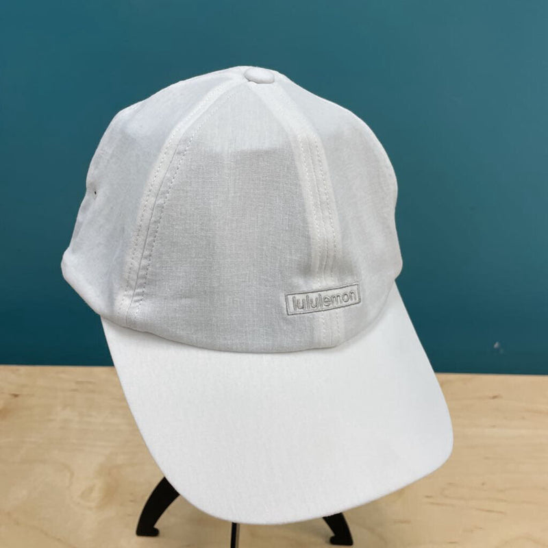 Lululemon - Adult Baseball Cap - MSRP$38: White-unisex-