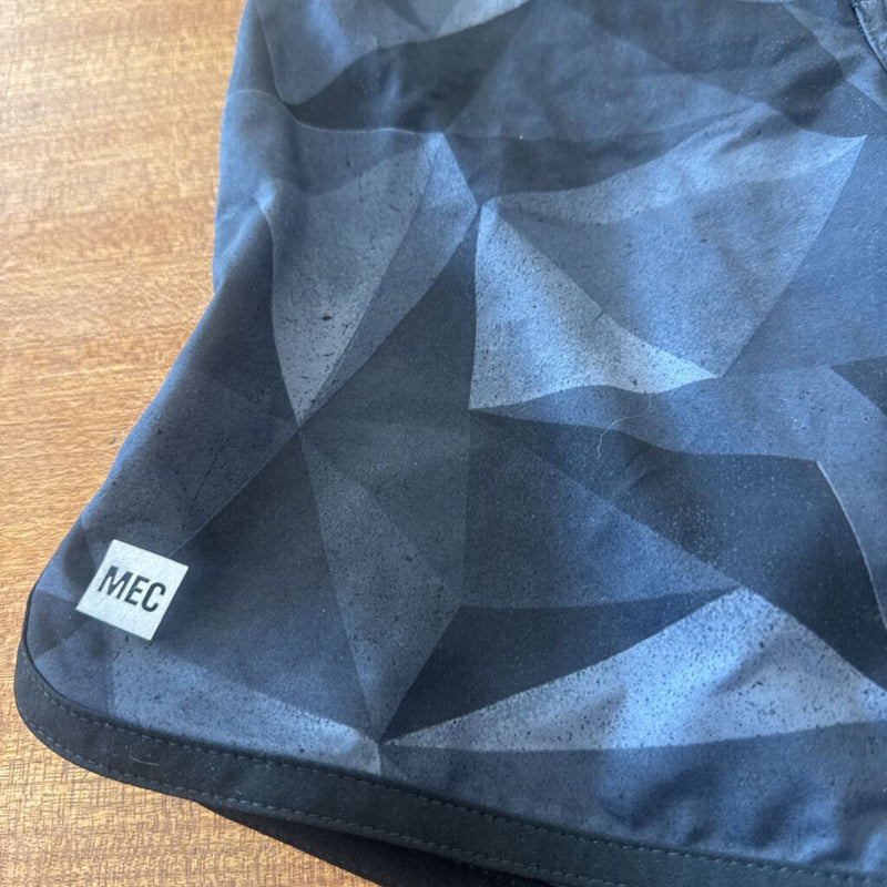 MEC- kids swim shorts- MSRP $40: black/grey-children-8y