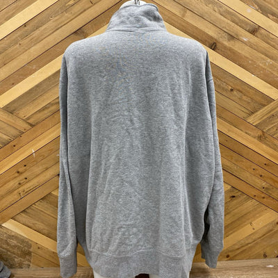 Roots - Women's 1/4-Zip Sweatshirt - MSRP $88: Grey-women-XL