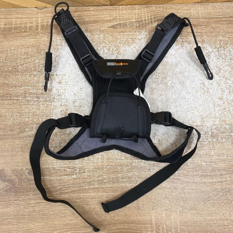 S4Gear - LockDown X Binocular Harness - MSRP $68: Black/grey--