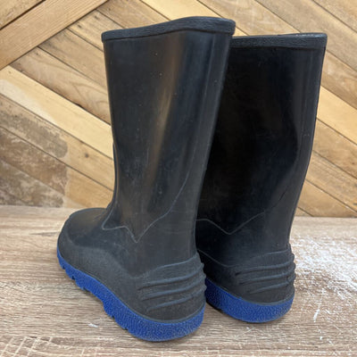 Kid's Rain Boots: Black-children-2