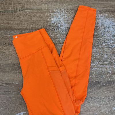 Fabletics - Women's PowerHold Leggings - MSRP $75: Orange-women-