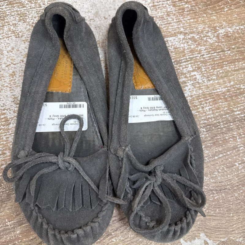 Manitobah Mukluks - Flats - MSRP comp $100: Grey-women-8