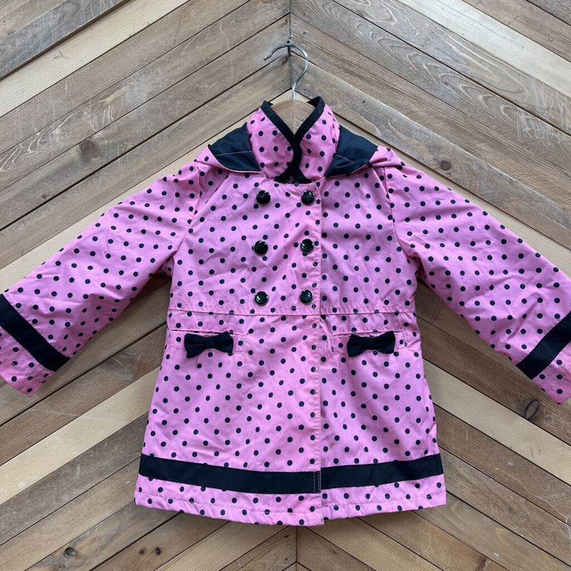 FOG - Rain Jacket : Pink/Black-children-24M