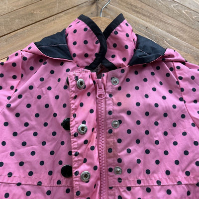 FOG - Rain Jacket : Pink/Black-children-24M