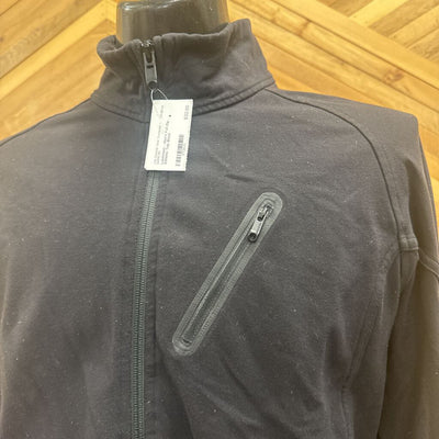 Lululemon - Men's Full-Zip Athletic Top: Black-men-