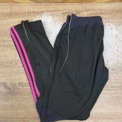 Adidas - Women's Running Pants - MSRP $65: Black/Pink-women-SM