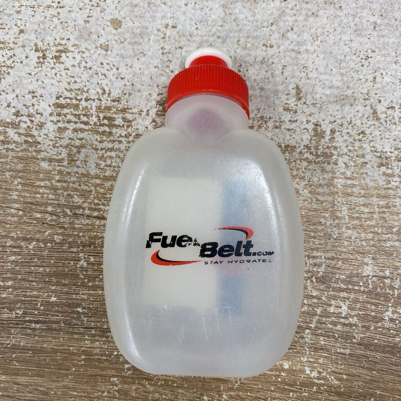 Fuel Belt - Ironman Water Bottle: Clear/Red--6oz