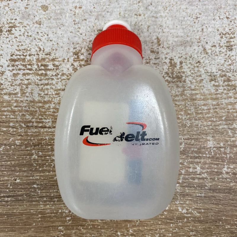 Fuel Belt - Ironman Water Bottle: Clear/Red--6oz