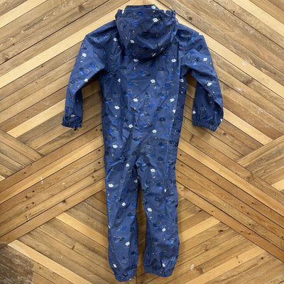 Ripzone- Rain suit - MSRP $70: Blue -children-5T