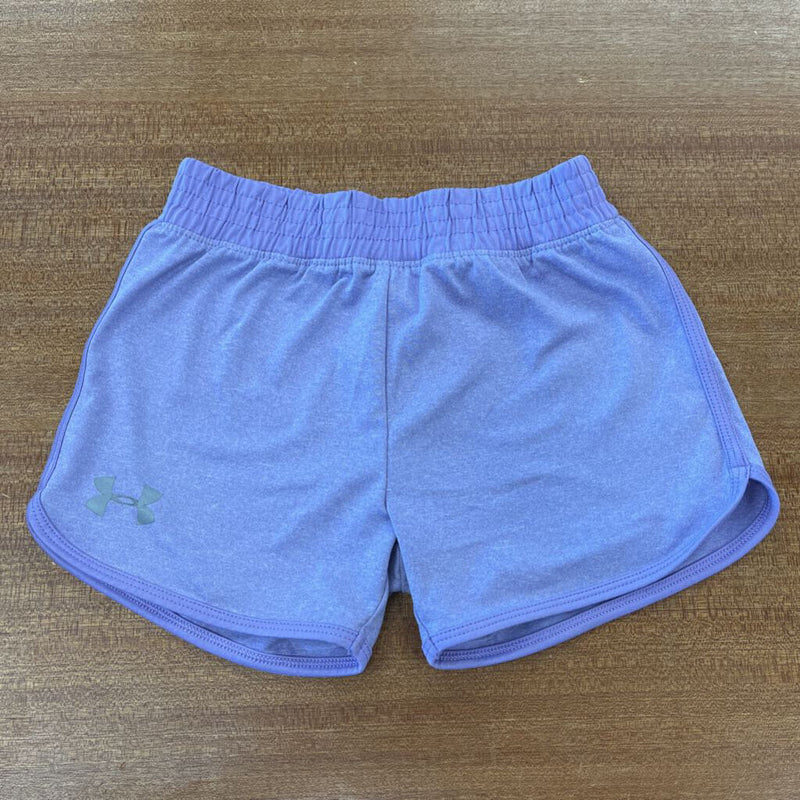 Under Armour - Kids shorts : Purple-girls-6Y