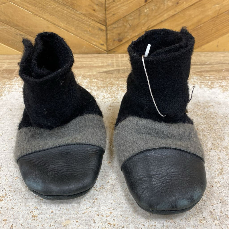 Nooks - Felted boots- MSRP $70: Black/Grey -children-7