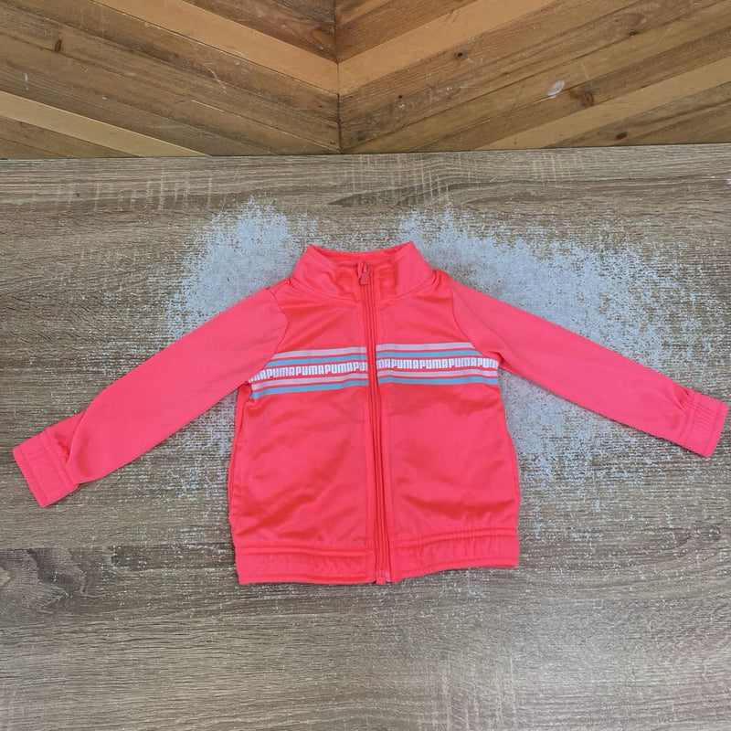 Puma - full zip jacket: Pink -unisex-12m