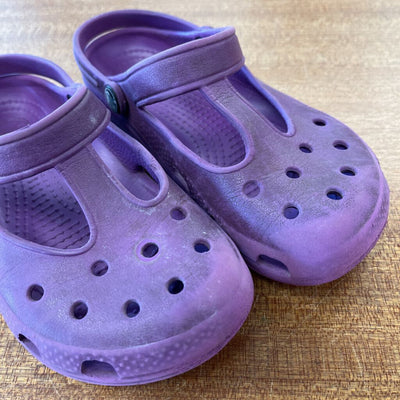 Crocs - Kids' Water Shoes - MSRP $60: Purple -children-12