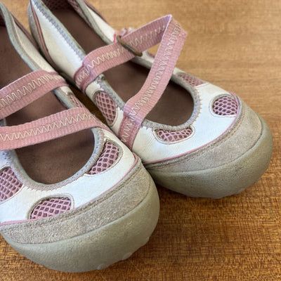 Clarks - Kids' Mary Jane Shoes - MSRP $89: white pink -children-13