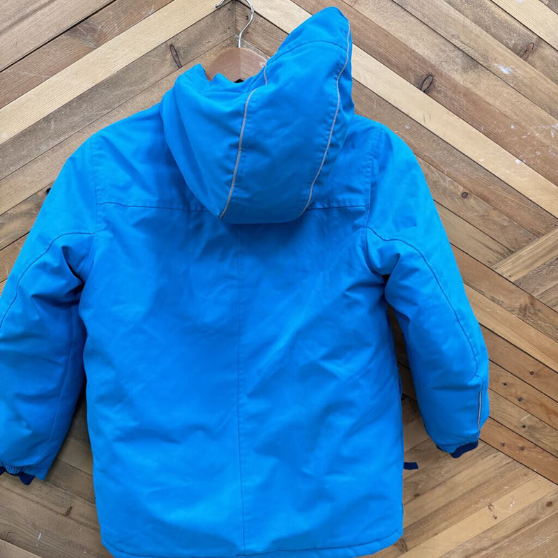 MEC- toaster winter jacket- MSRP $150: blue -children-8y