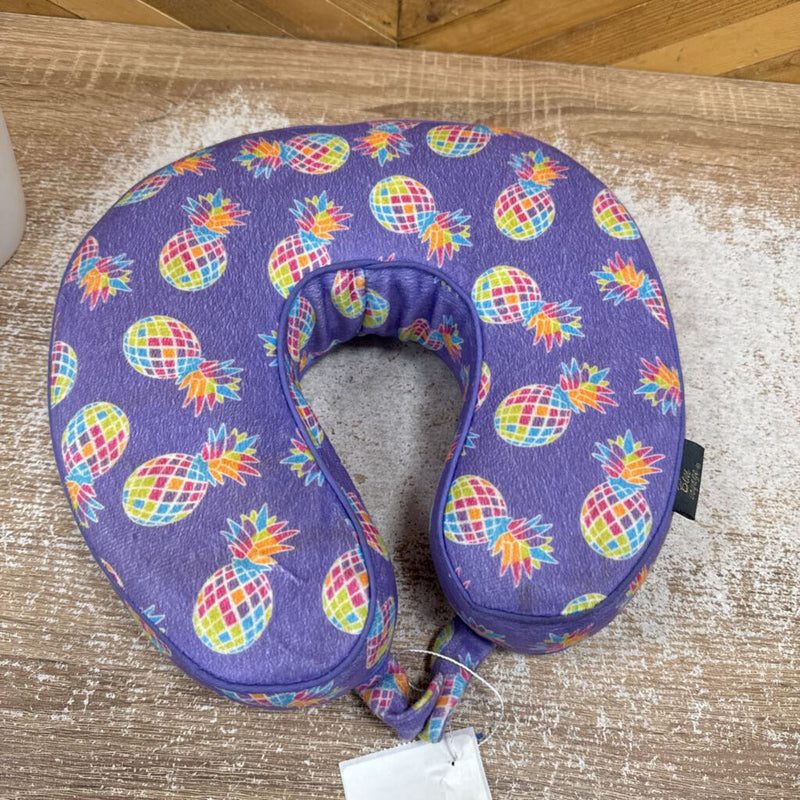 Travel - Neck Pillow - MSRP $35: Tan /Navy --