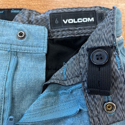 Volcom - Kid's Shorts - MSRP $48: Blue-children-6