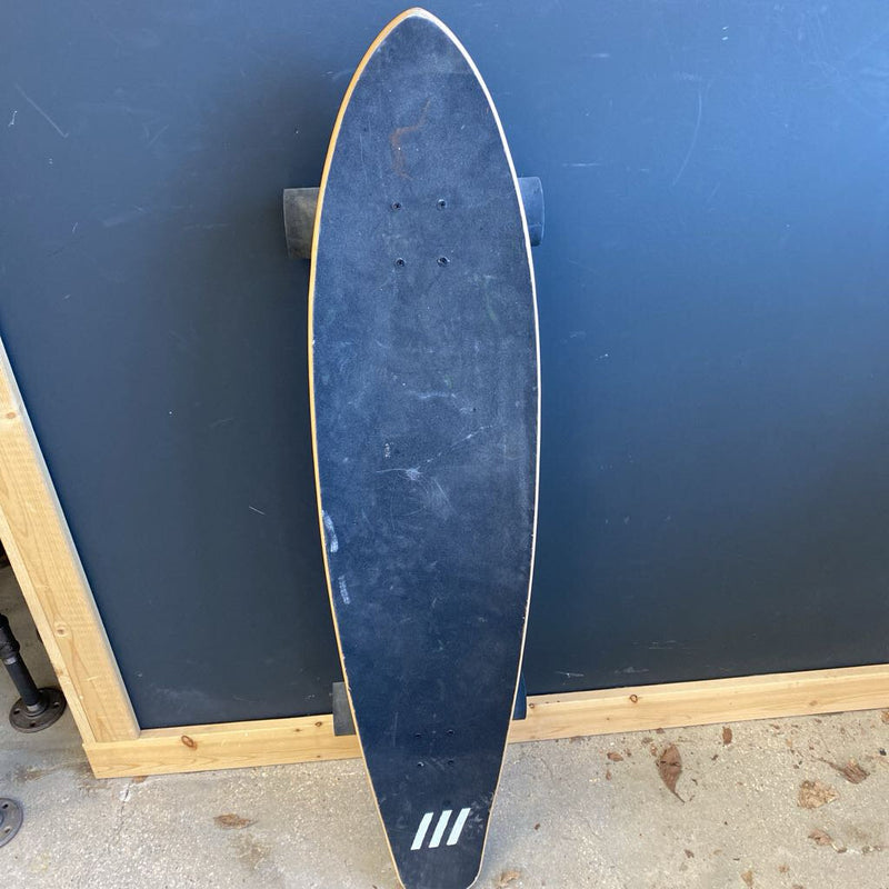 Ten Toes - Zed Bambbo Longboard : Brown/Black--