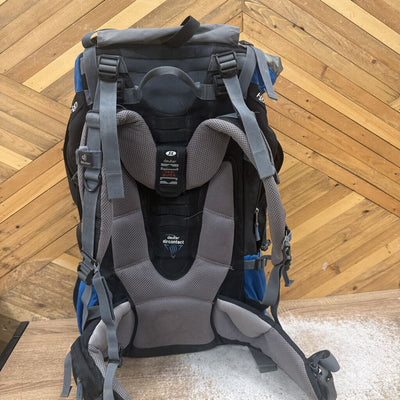 Deuter - Aircomfort SL 60+10 Hiking Backpack - MSRP $370: Blue/Black--