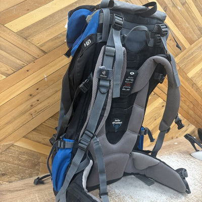 Deuter - Aircomfort SL 60+10 Hiking Backpack - MSRP $370: Blue/Black--