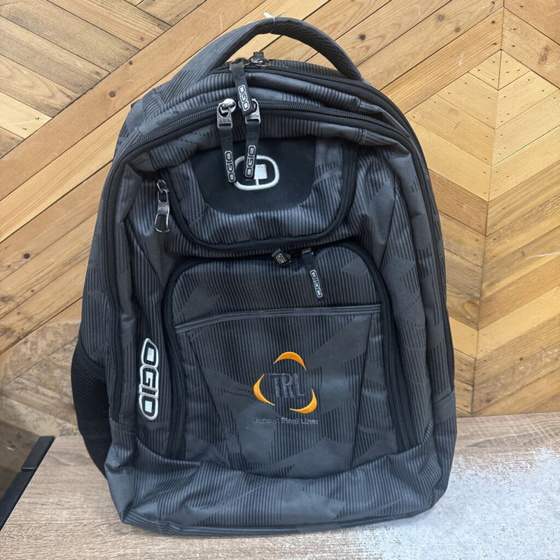 OGIO - Day Backpack - MSRP compared $215: Gray/Black/Orange-unisex-