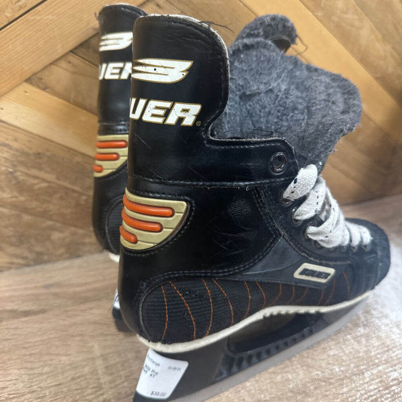 Bauer- Supreme 300 Pro: Black/Orange Detail -unisex-4Y