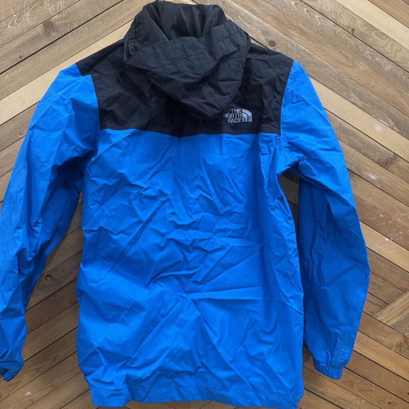 The North Face Rain Shell- MSRP $115: Blue Black -children-14/16Y