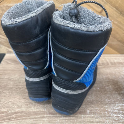 Kamik - Kid's Luke 4 Winter Boots - MSRP $85: Blue/Black-children-12T