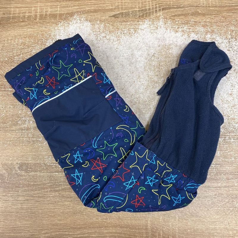 Ripzone - Snowpants/w Bib - MSRP $79: Navy/Multi-children-3T