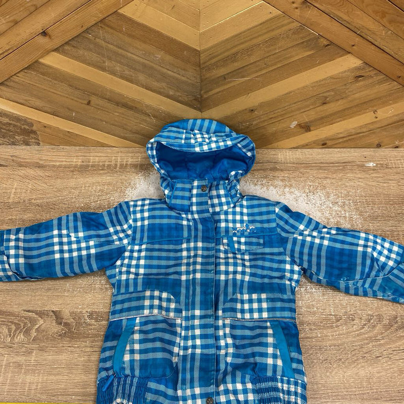 xmtn - winter Jacket : Blue/White-children-4Y