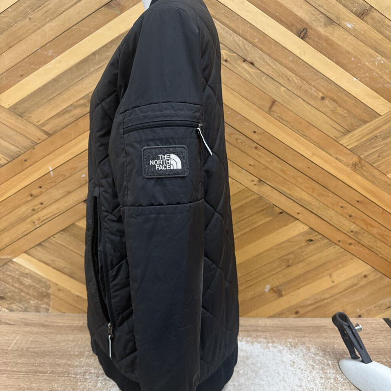 The North Face -Synthetic Filled Jacket - MSRP compared $260: Black/Multi-women-LG