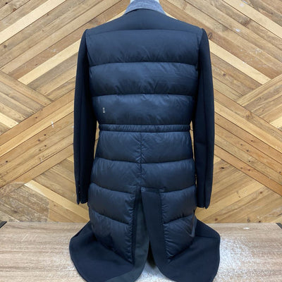 Kit&Ace - Women's Long Down Jacket - MRSP compared $290: Black/Grey -women-4