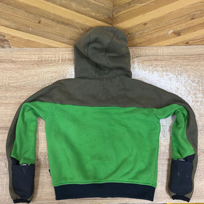 Loki - Kid's Zip Hoodie - MSRP comp $155: Green -children-5/6