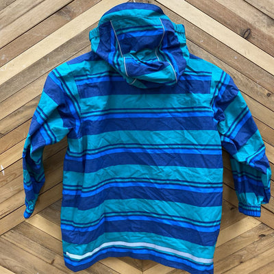 MEC - Kids Rain Jacket - MSRP $80: Blue/Green -children-6Y