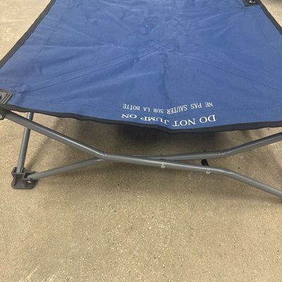 Regalo - Sleeping Cot - MSRP $60: Navy -children-Under 75Lbs