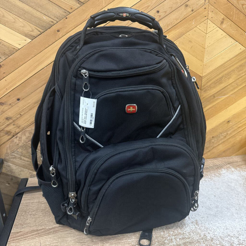 Swiss Gear - Backpack - MSRP comp $90: Black--