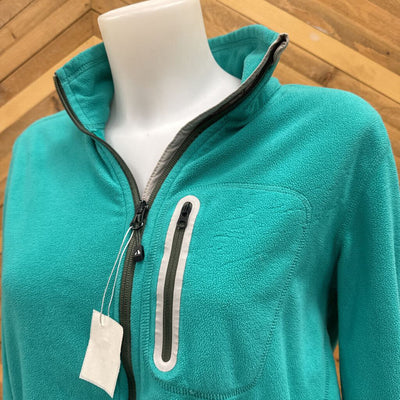 Eddie Bauer - Fleece - MSRP $85: Teal/Green-women-LG