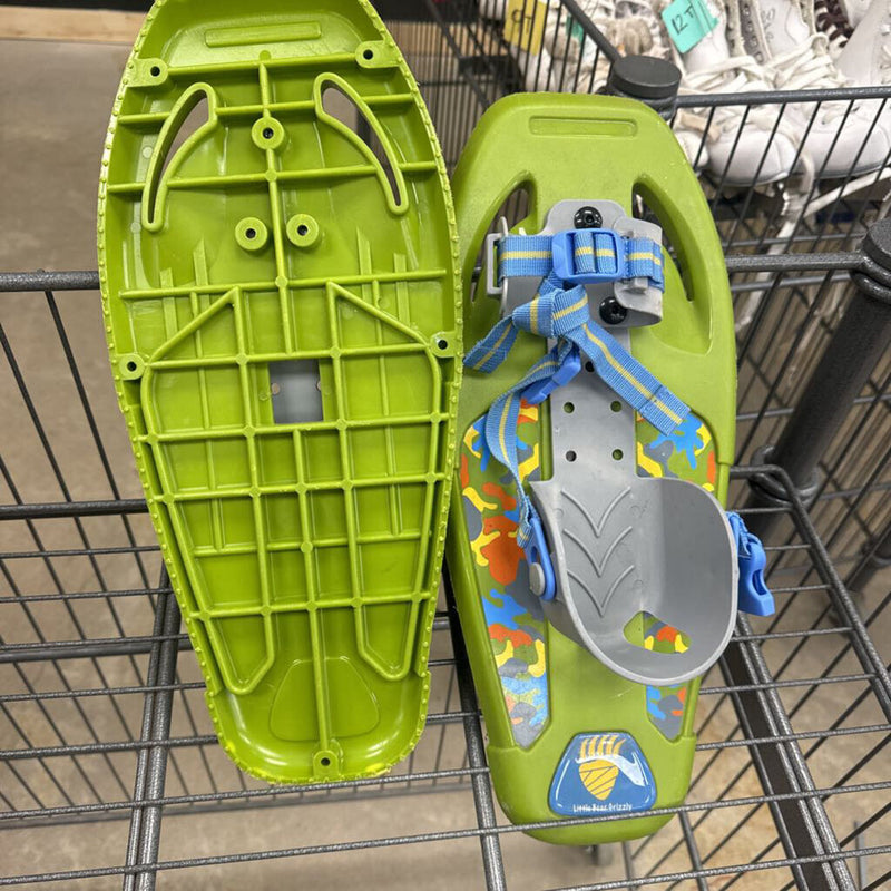 Little Bear- explorer snowshoes: Green-children-Kids