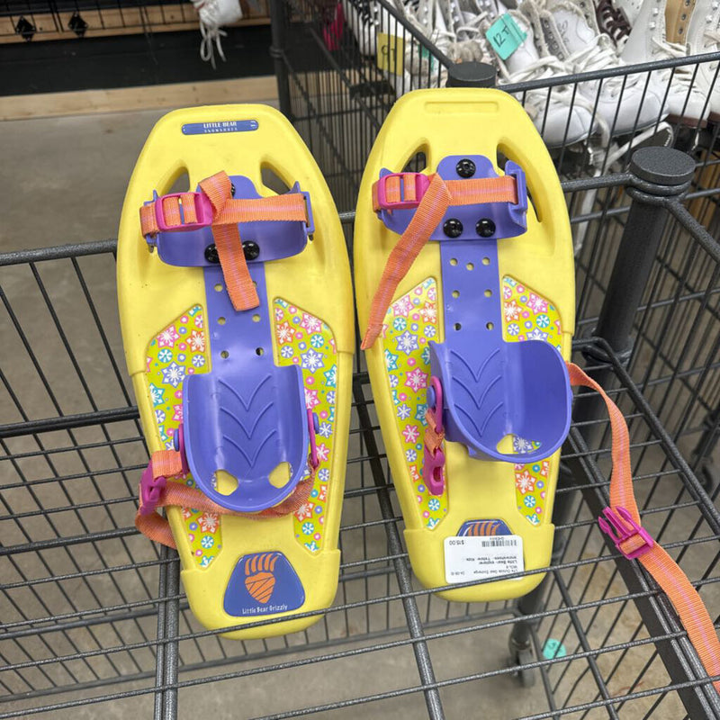 Little Bear- explorer snowshoes- : Yellow -children-Kids