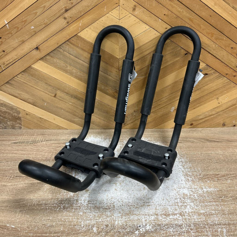 Swagman - Contour Kayak Saddles - MSRP $145: Black--2-Pieces