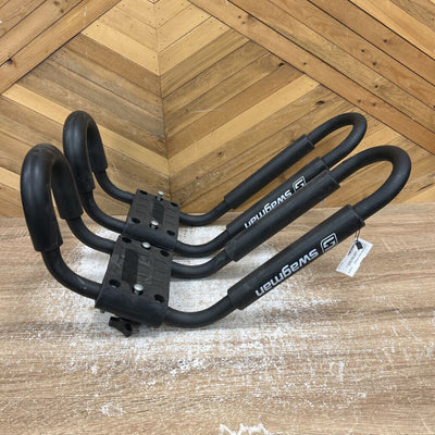 Swagman - Contour Kayak Saddles - MSRP $145: Black--2-Pieces