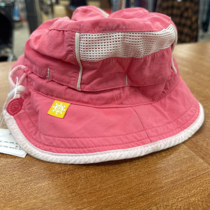Calikids- sun hat : Pink/white -children-Lg