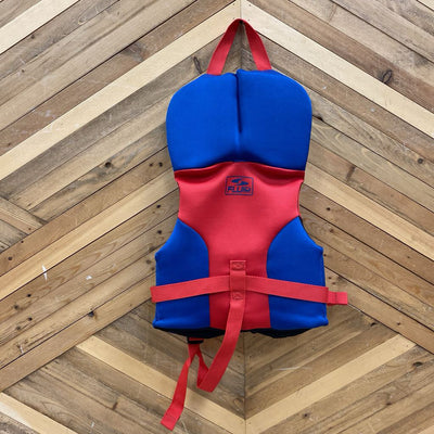 Fluid - Children's PFD Vest: Red/Blue -children-20-30lbs