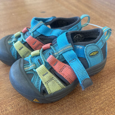 Keen - toddler sandals- : Blue Orange Yellow -children-6T