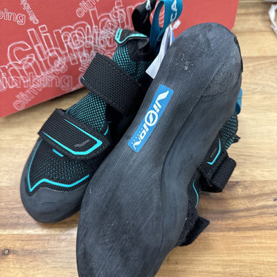 Scarpa - Women's Reflex V Climbing Shoes - MSRP $140: Black/Blue-women-34